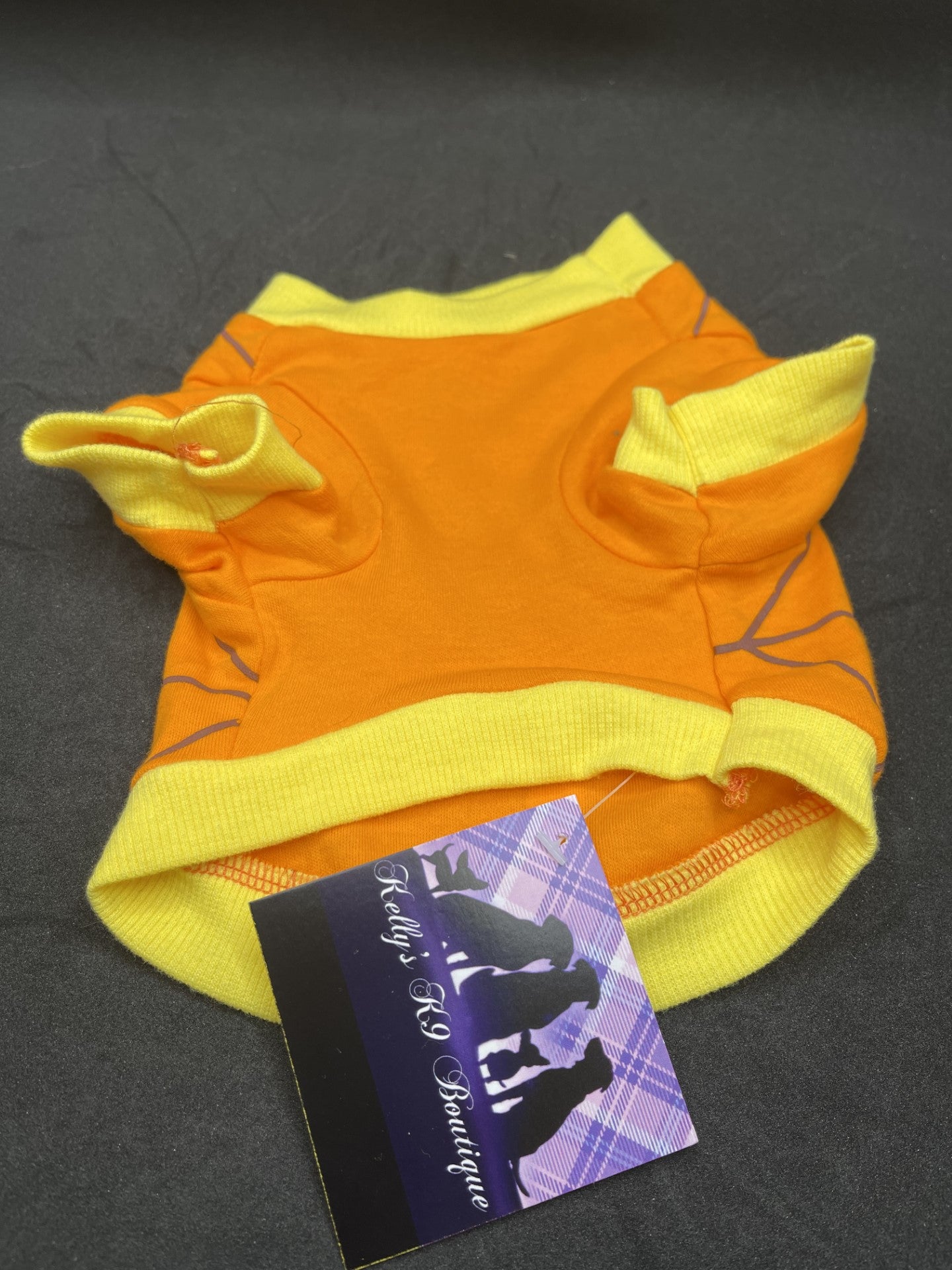 Halloween "Lick Or Treat" Orange T Shirt