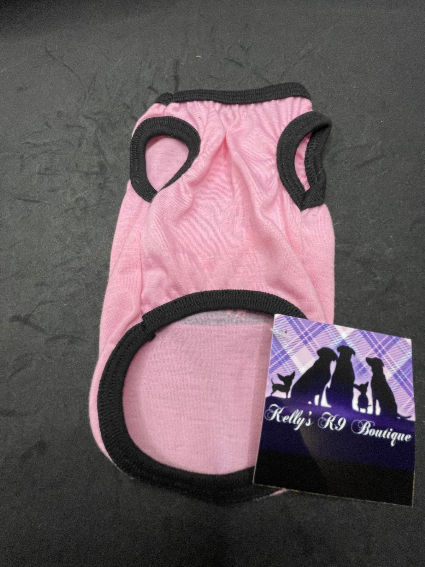 Halloween Pink & Black Pumpkin Vest "Trick or Trick"
