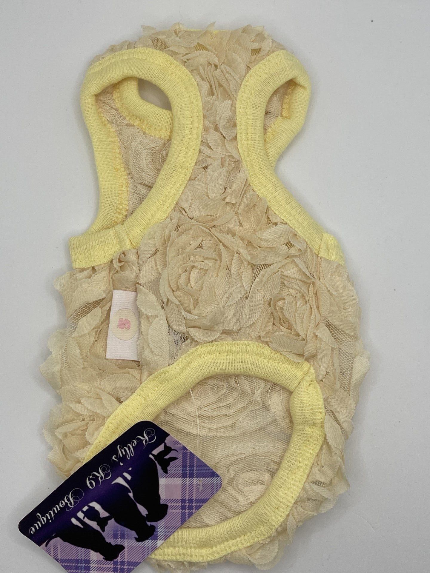 Ruffle vest