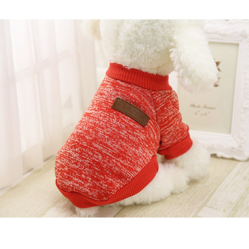 Classic Warm Dog Sweater