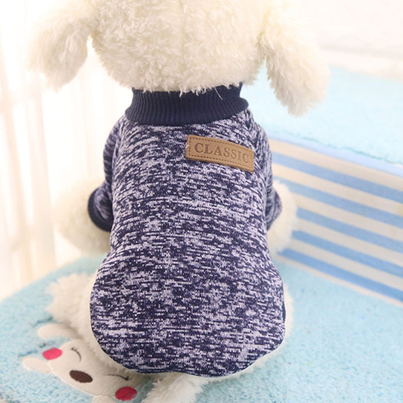 Classic Warm Dog Sweater