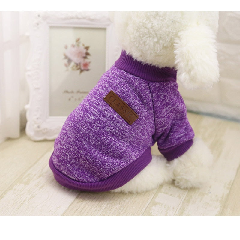 Classic Warm Dog Sweater