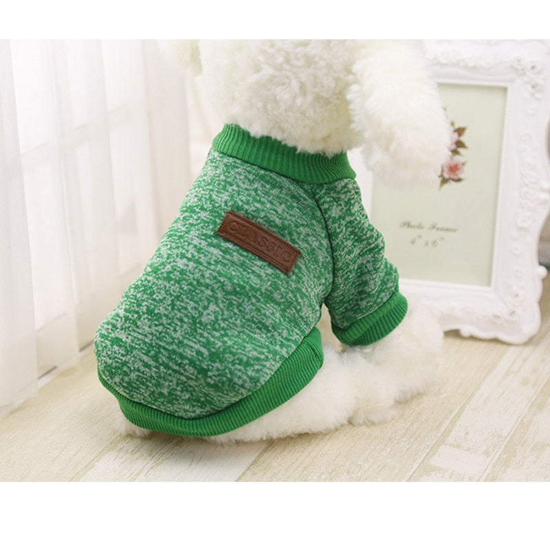 Classic Warm Dog Sweater