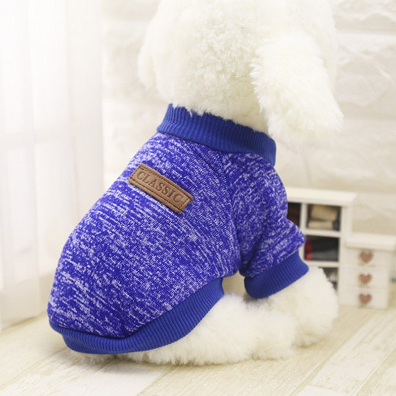 Classic Warm Dog Sweater