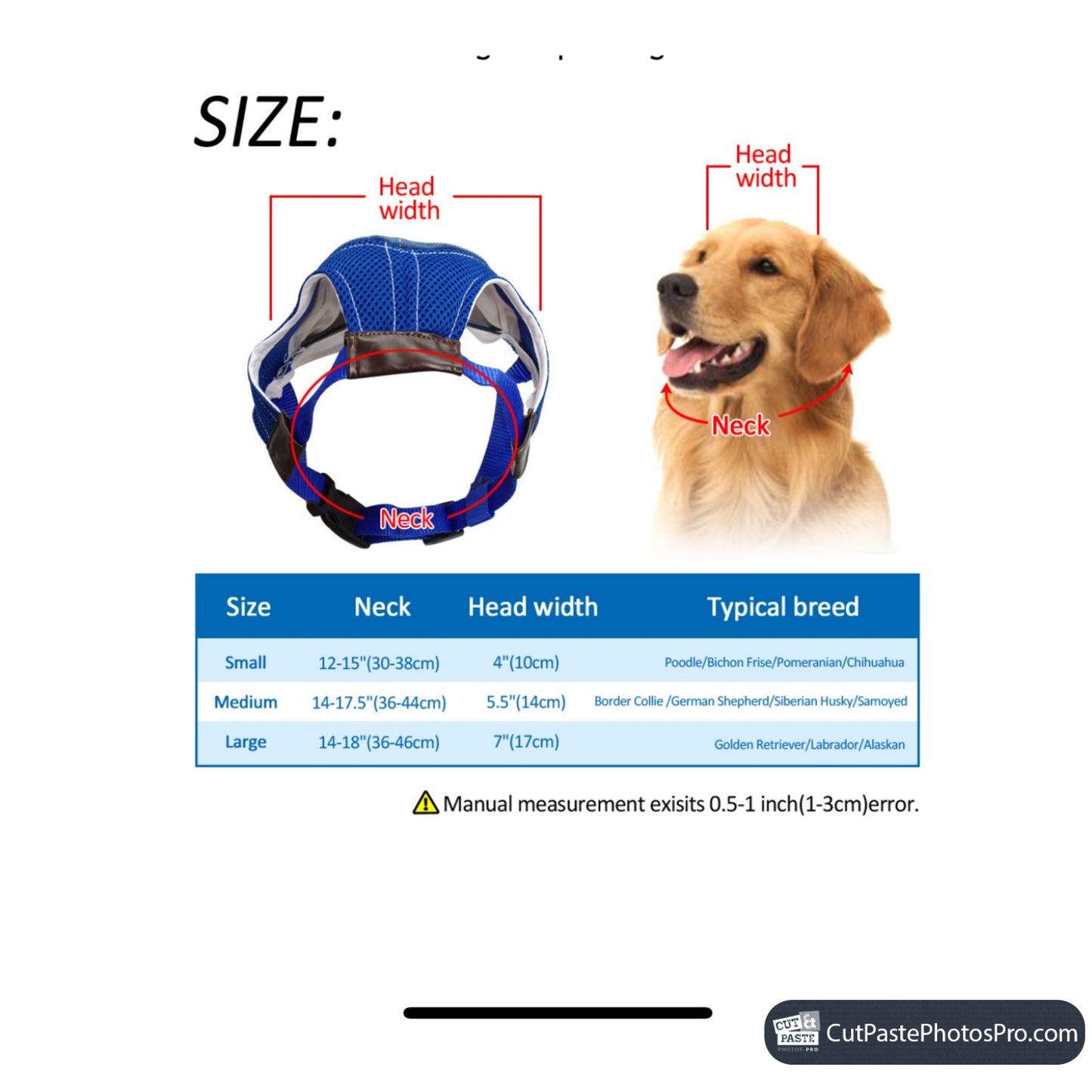 Dog Baseball Cap/Hat