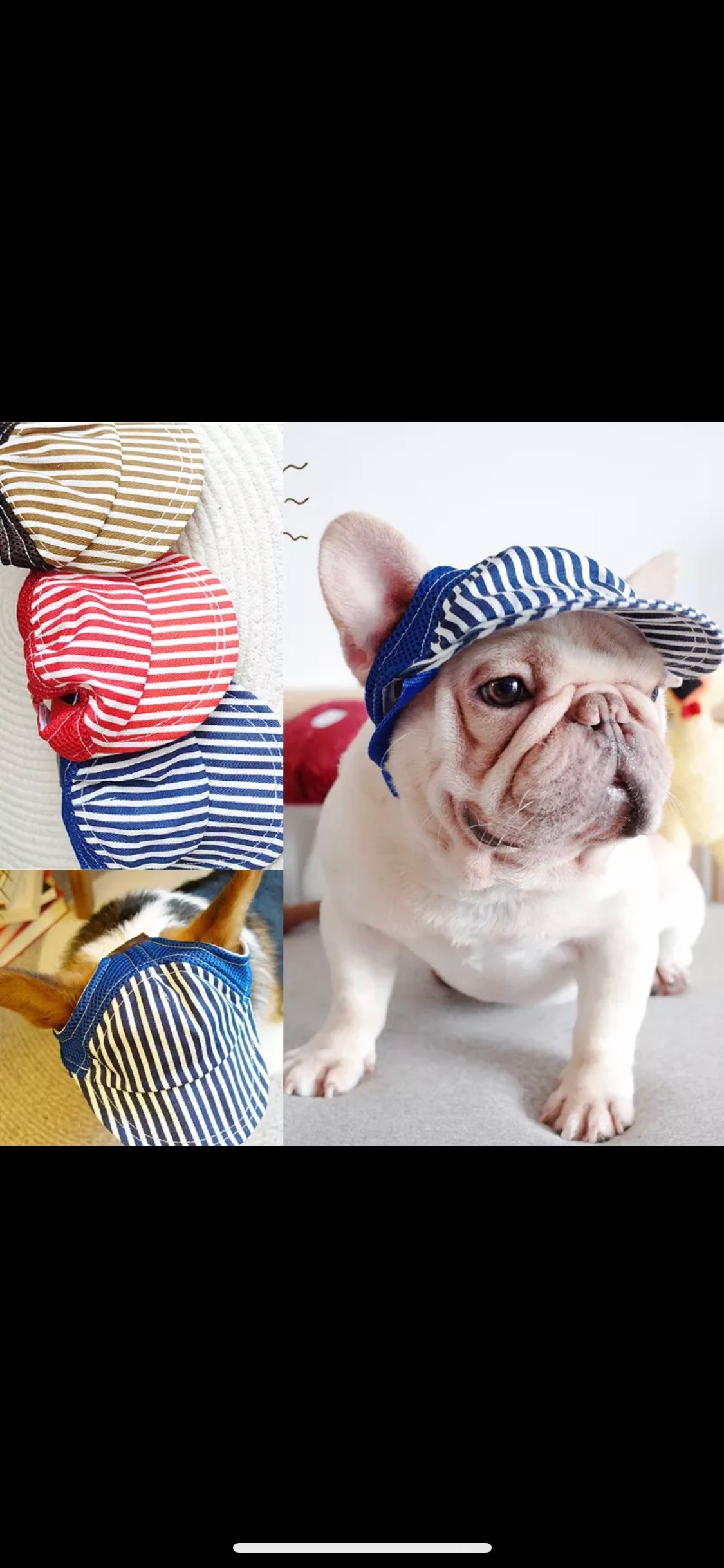 Dog Baseball Cap/Hat