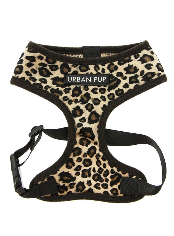 Urban Pup Leopard print dog harness