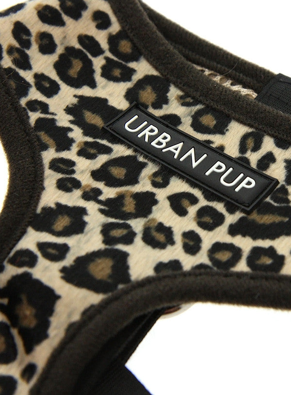 Urban Pup Leopard print dog harness