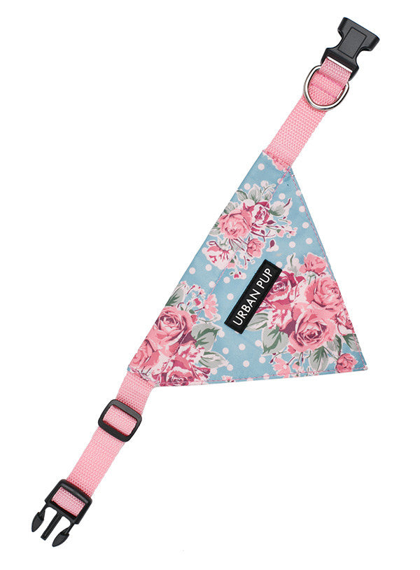 Urban Pup Vintage rose print bandana