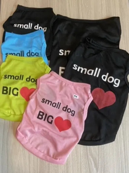 Small Dog Big Heart Vest