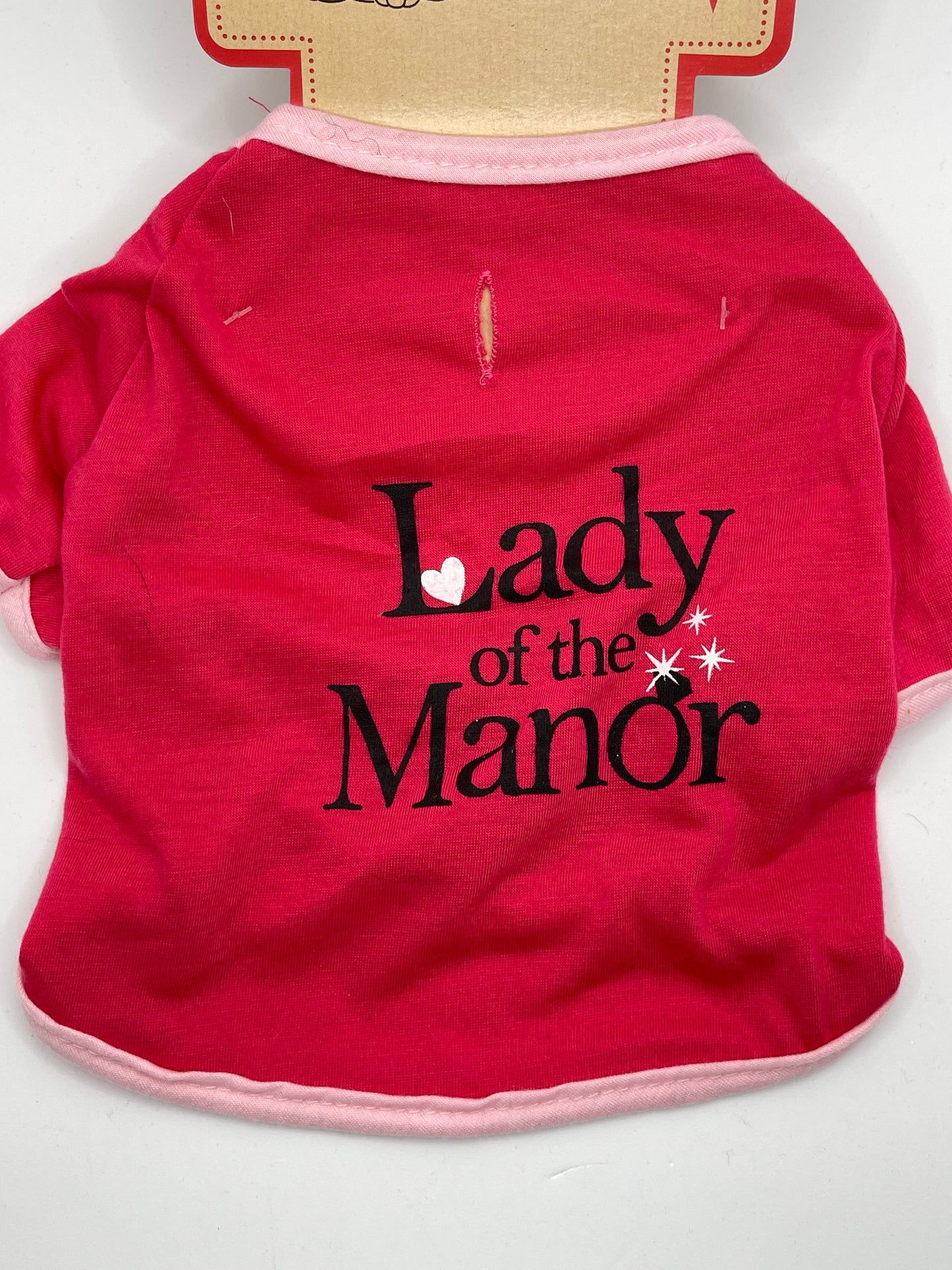 Lady Of The Manor T shirt