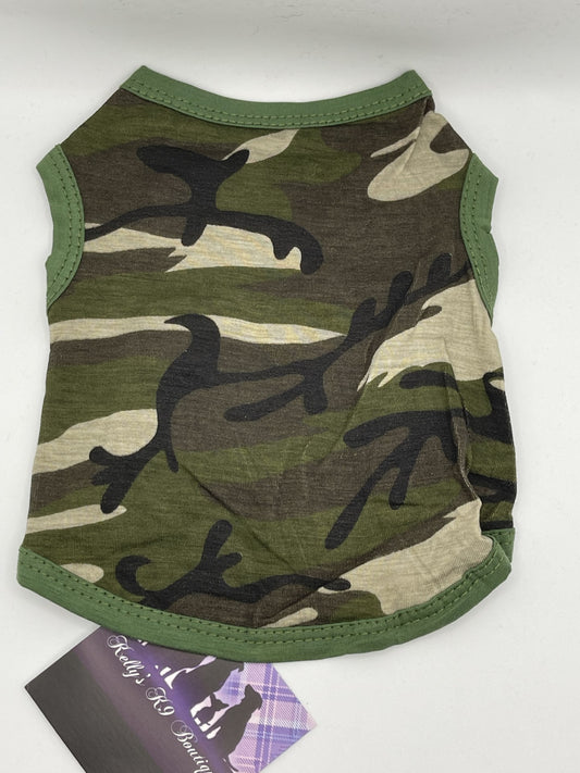 Green Camo Vest