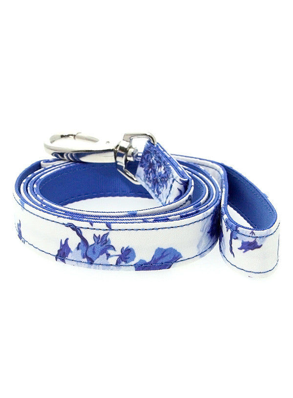 Urban Pup Blue Floral Bouquet dog lead