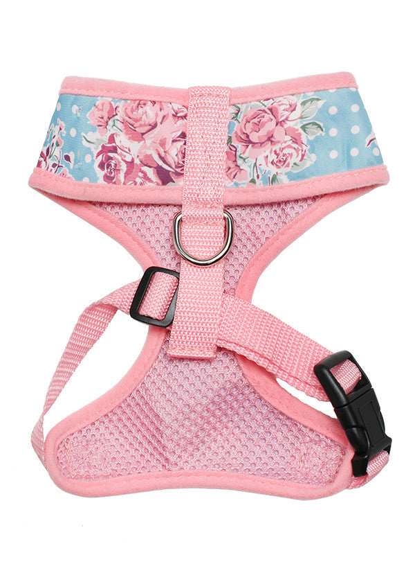 Urban Pup Vintage Rose print dog harness