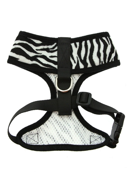 Urban Pup Zebra Stripe dog harness